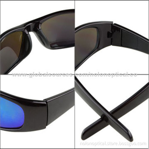 UV400 Eyelevel Polarized Sports Wrap Around Sunglasses Fishing Black